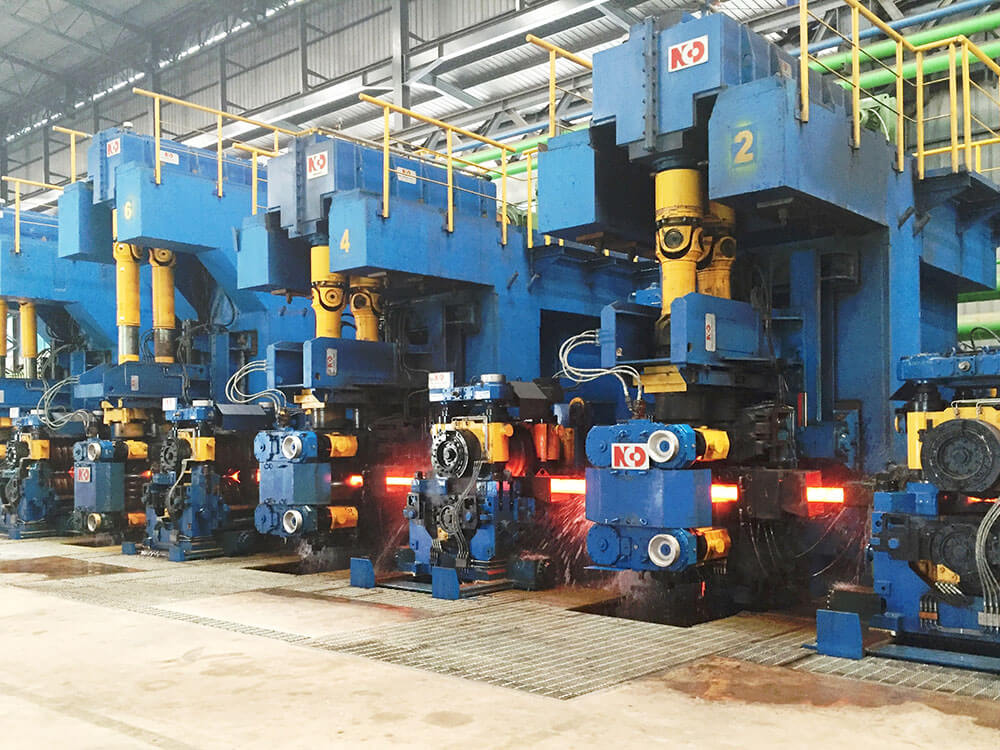 Hot rolling mill asia long products steel mills stands