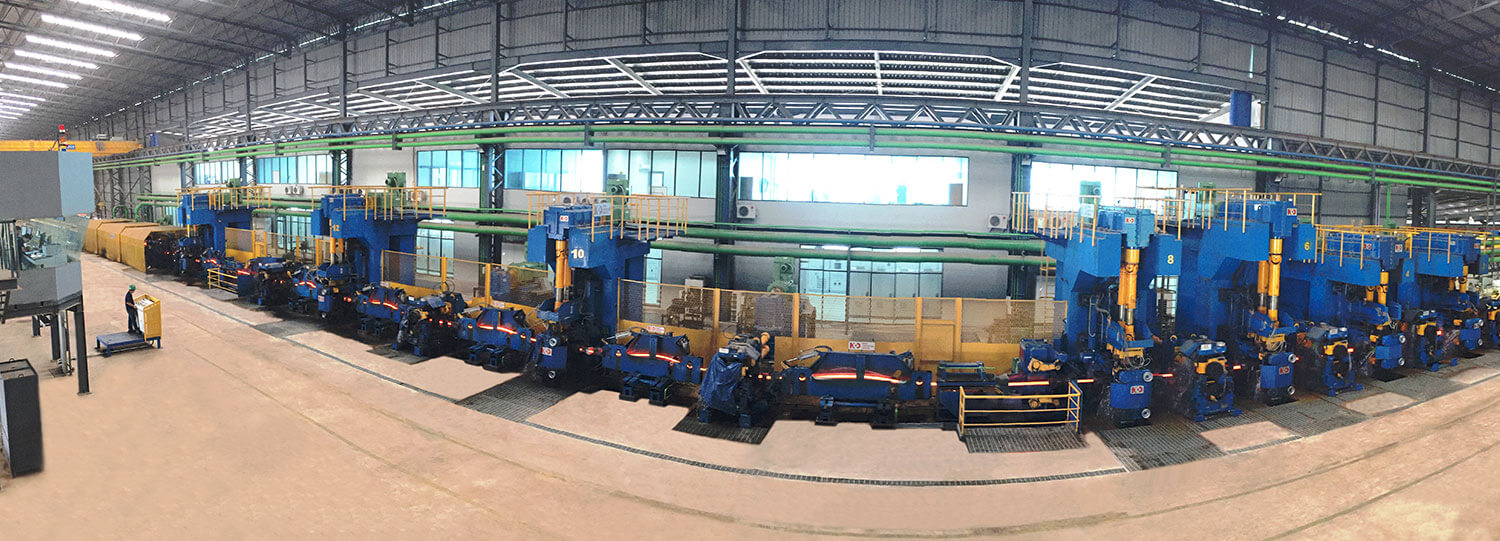 Long products hot rolling mill plant manufacturing engineering upgrading