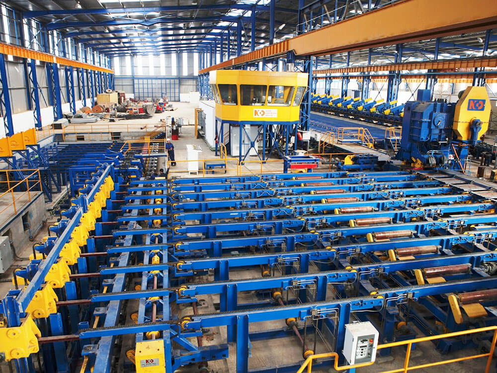 Packing weighing steel hot rolled bars machinery manufacturer