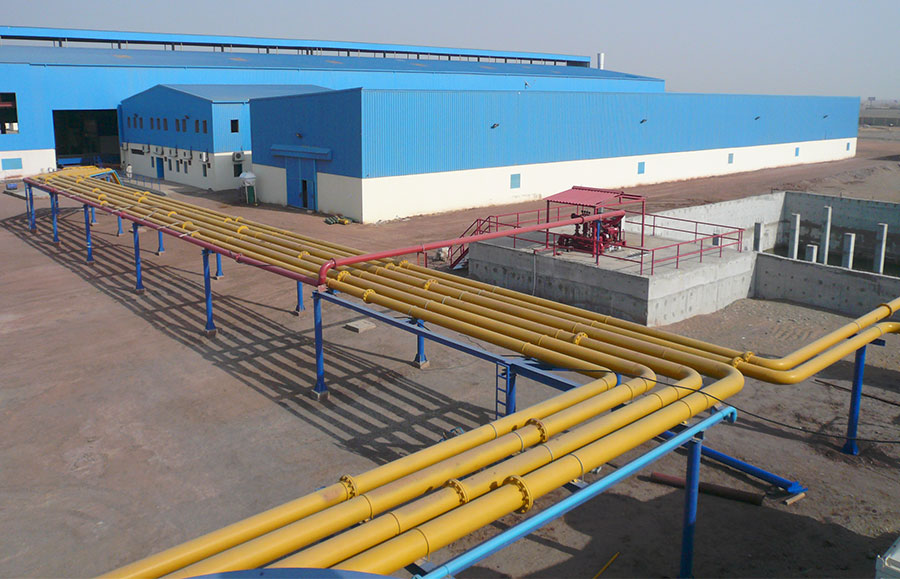auxiliary systems water treatment hot rolling mill plant